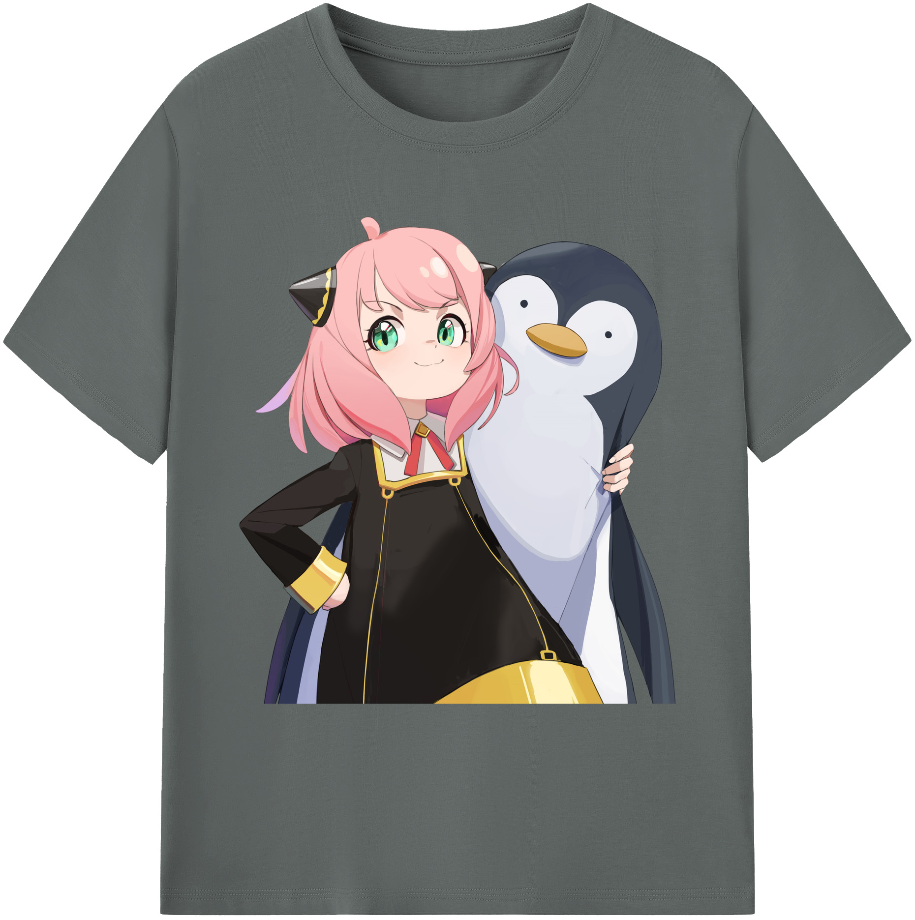 （画像用） SPY×FAMILY间谍家家酒 綿100％ メンズ半袖Tシャツ｜肌触りやわらか＆通気性